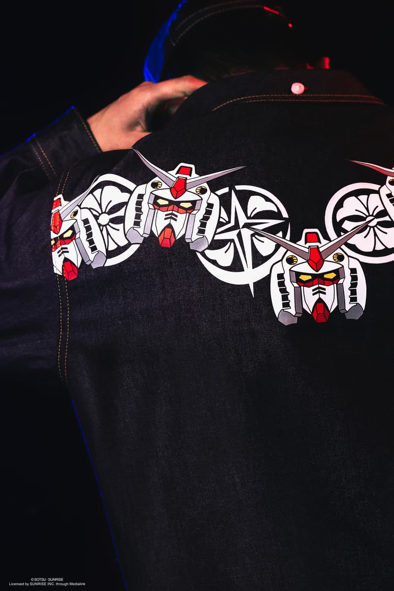 日本跨文化潮流聯乘-EVISU x GUNDAM 限量系列即將開售