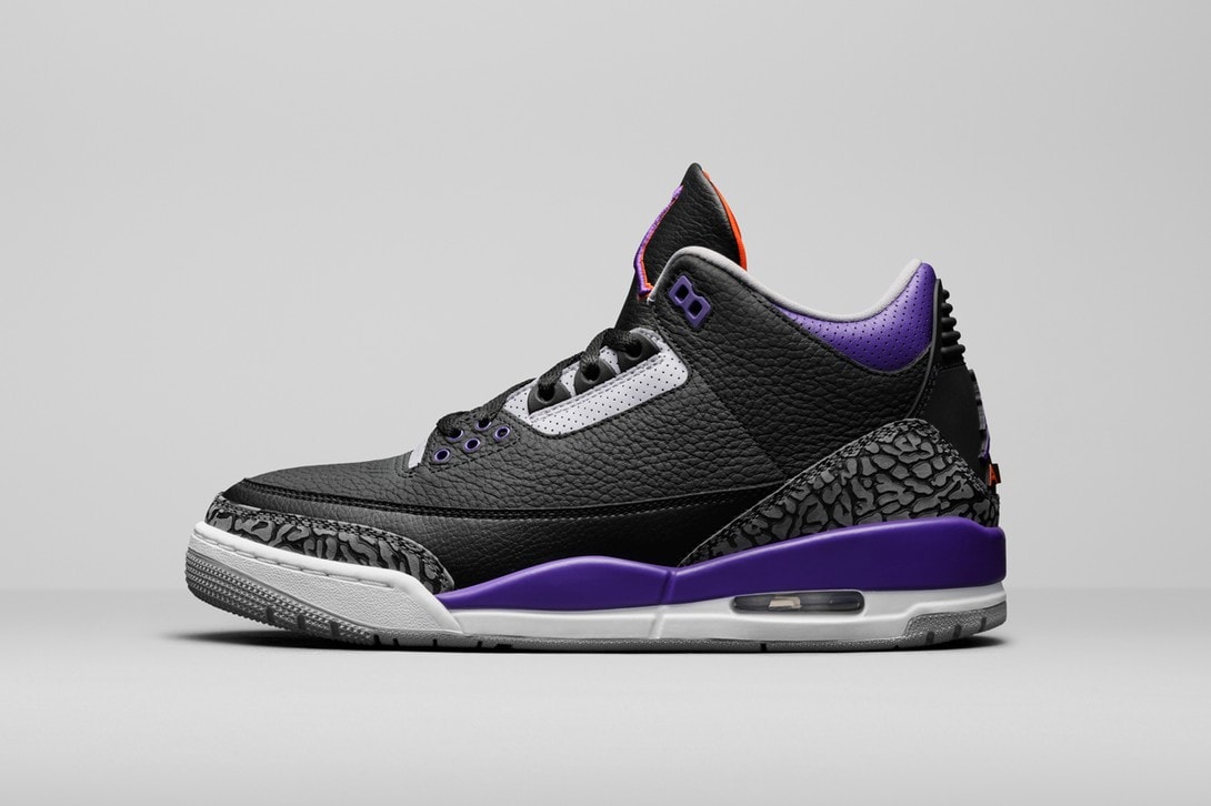 Air Jordan 3 最新配色「Court Purple」發售情報率先公開