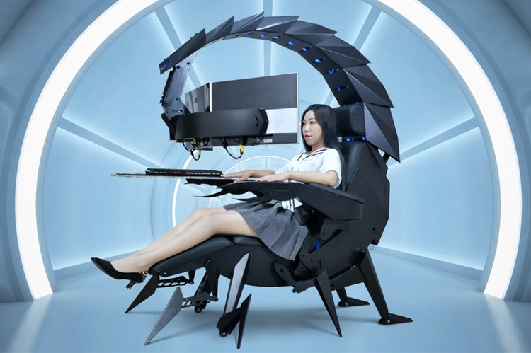 前衛科幻零重力-「蠍型」可動式智能遊戲&工作座椅正式登場