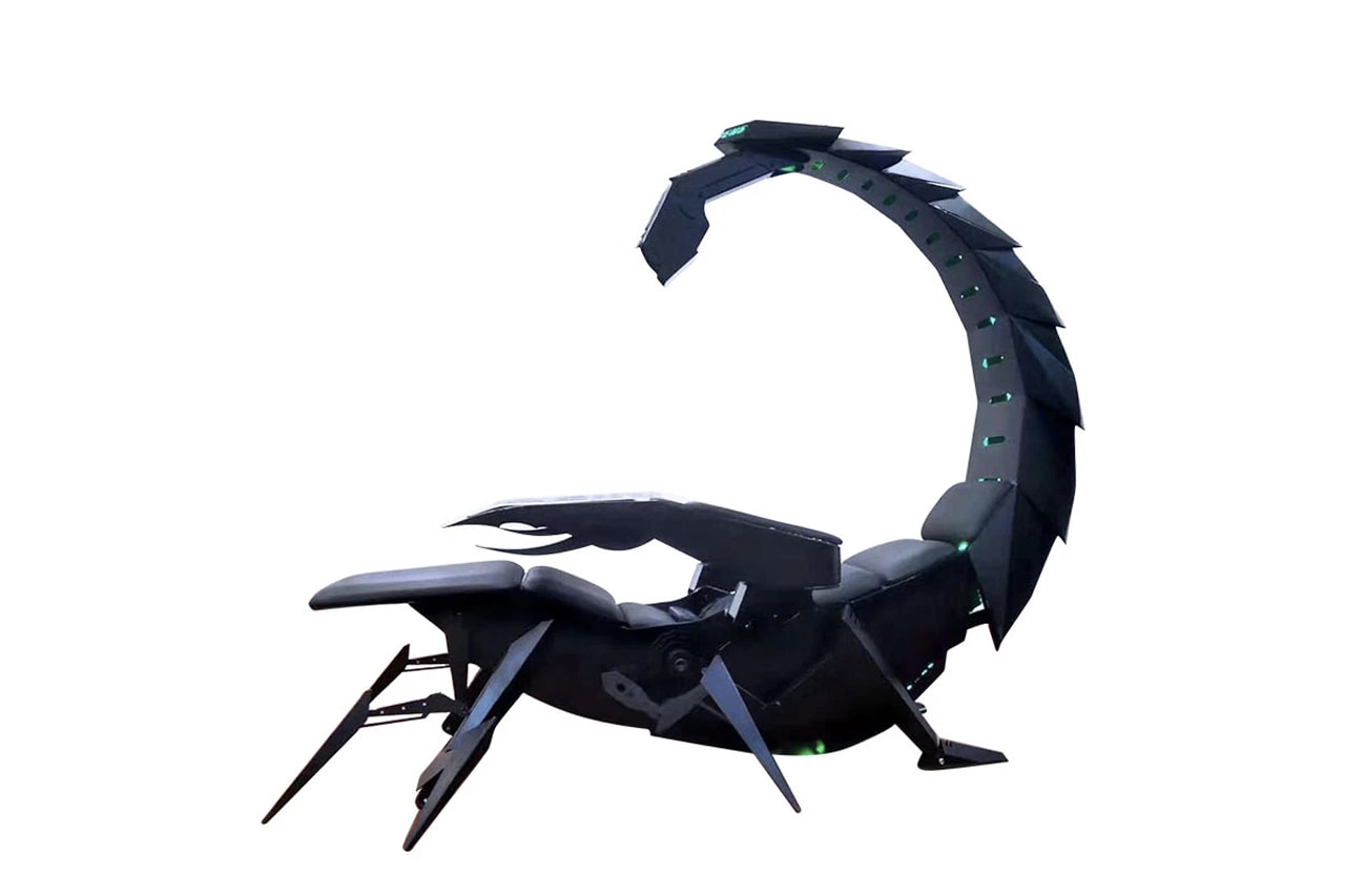 前衛科幻零重力－「蠍型」可動式智能遊戲＆工作座椅正式登場