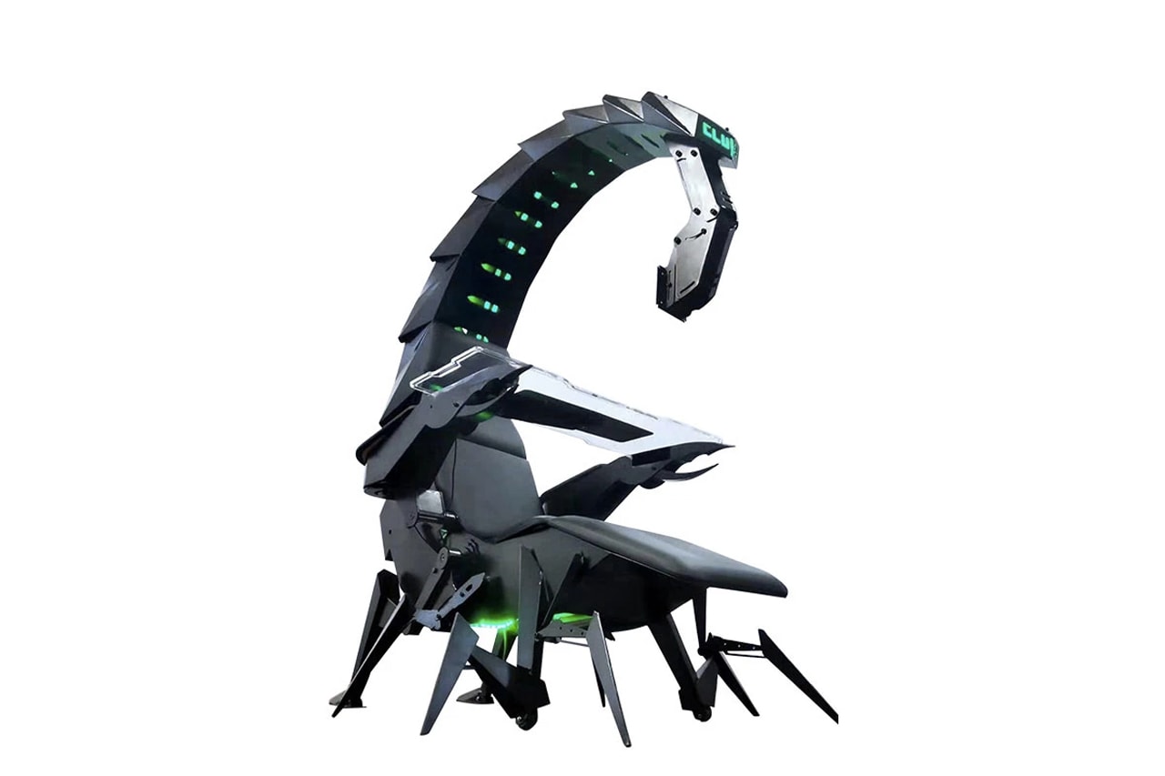 前衛科幻零重力－「蠍型」可動式智能遊戲＆工作座椅正式登場