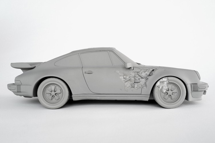 Daniel Arsham 全新「ERODED 911 TURBO」雕塑發佈