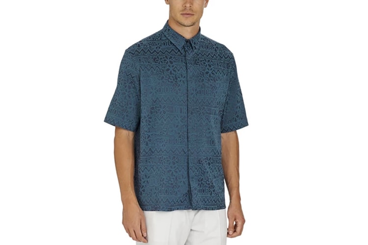 Dior x Shawn Stussy 塗鴉印花短袖襯衫發售情報