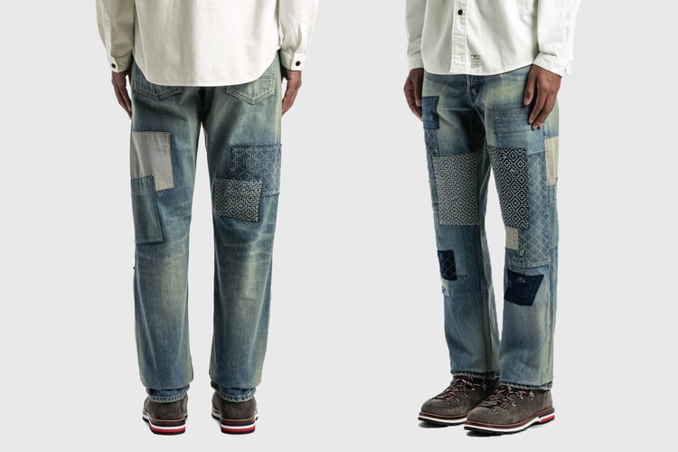 FDMTL 拼布洗水牛仔褲於 HBX 無預警上架!