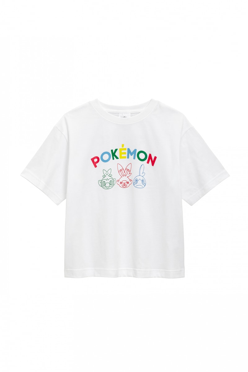 GU x《Pokémon Sword and Shield》全新聯乘系列台灣發售消息