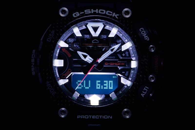 航空等級 - 近覽 G-SHOCK 全新碳纖維錶款 GRB200