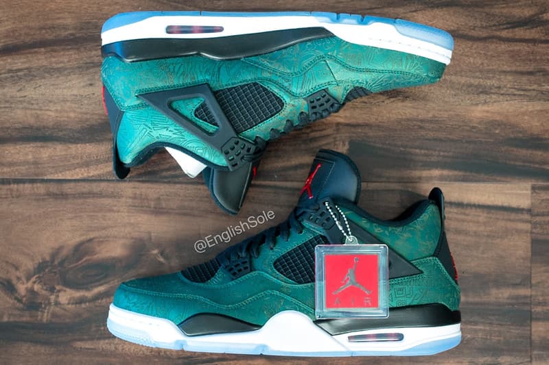 率先預覽極限量 68 雙 Air Jordan 4 親友限定配色「Green Laser」