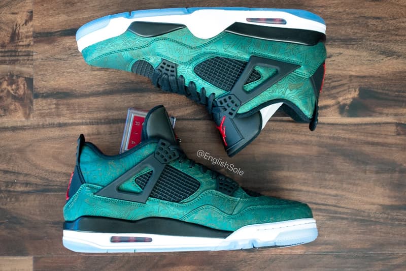 率先預覽極限量 68 雙 Air Jordan 4 親友限定配色「Green Laser」