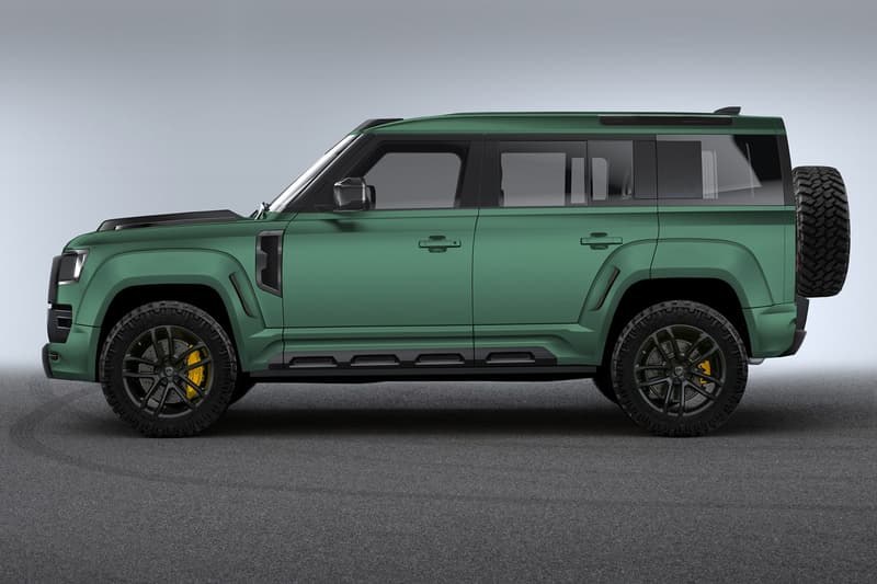 LUMMA Design 打造全新 Land Rover Defender「寬體」改裝版本