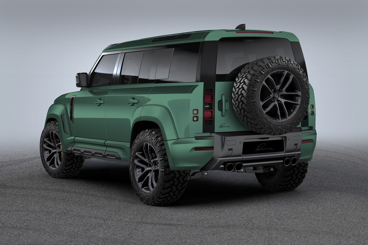 LUMMA Design 打造全新 Land Rover Defender「寬體」改裝版本