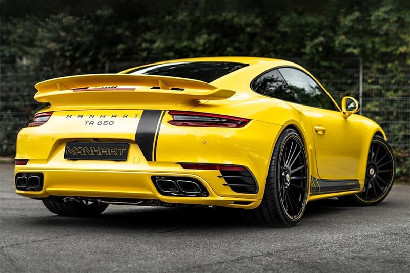 MANHART 打造 800 匹馬力 Porsche 911 Turbo S 全新動力強化車型