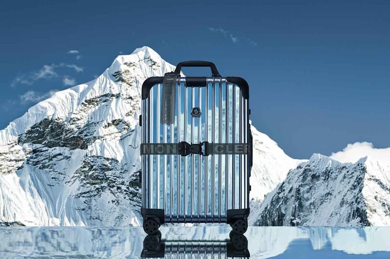 Moncler x RIMOWA「REFLECTION」全新聯乘系列行李箱正式發佈