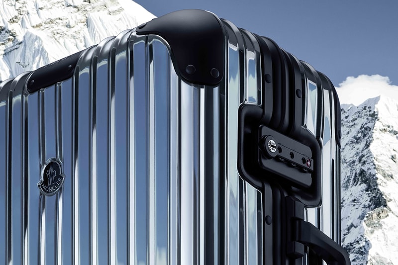 Moncler x RIMOWA「REFLECTION」全新聯乘系列行李箱正式發佈