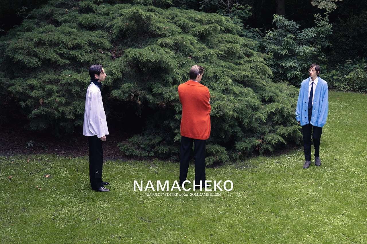 NAMACHEKO 2020 秋冬系列「夢遊主義 Somnambulism」即將獨家登陸 NE.SENSE