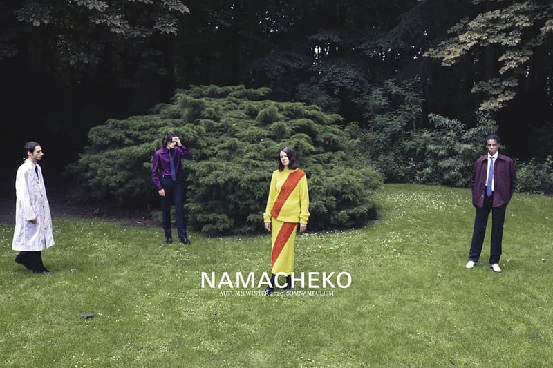 NAMACHEKO 2020 秋冬系列「夢遊主義 Somnambulism」即將獨家登陸 NE.SENSE