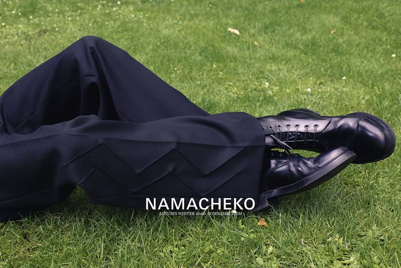 NAMACHEKO 2020 秋冬系列「夢遊主義 Somnambulism」即將獨家登陸 NE.SENSE