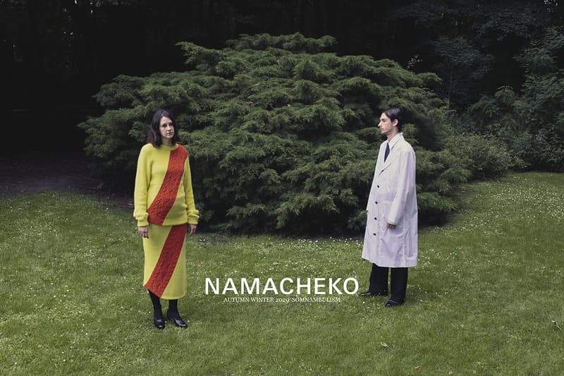 NAMACHEKO 2020 秋冬系列「夢遊主義 Somnambulism」即將獨家登陸 NE.SENSE