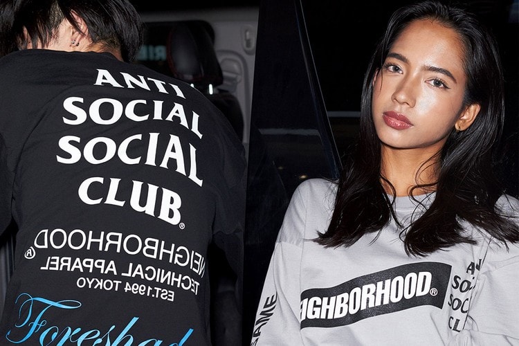 NEIGHBORHOOD x Anti Social Social Club 全新聯乘系列發佈