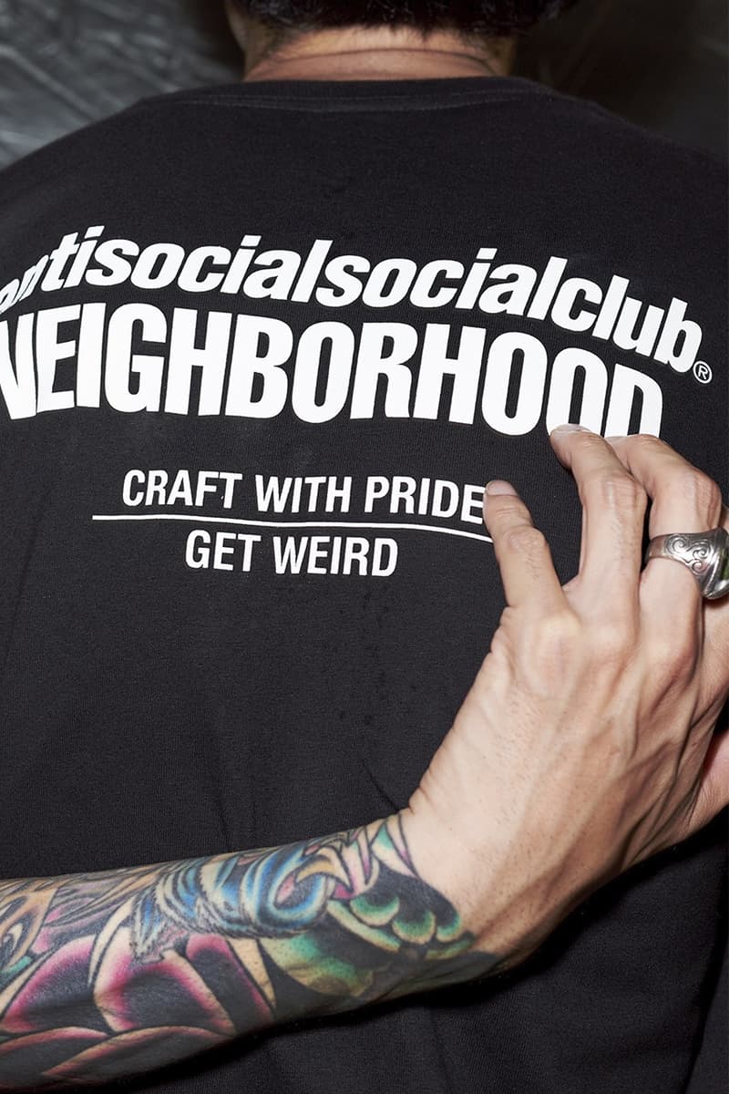 NEIGHBORHOOD x Anti Social Social Club 全新聯乘系列發佈