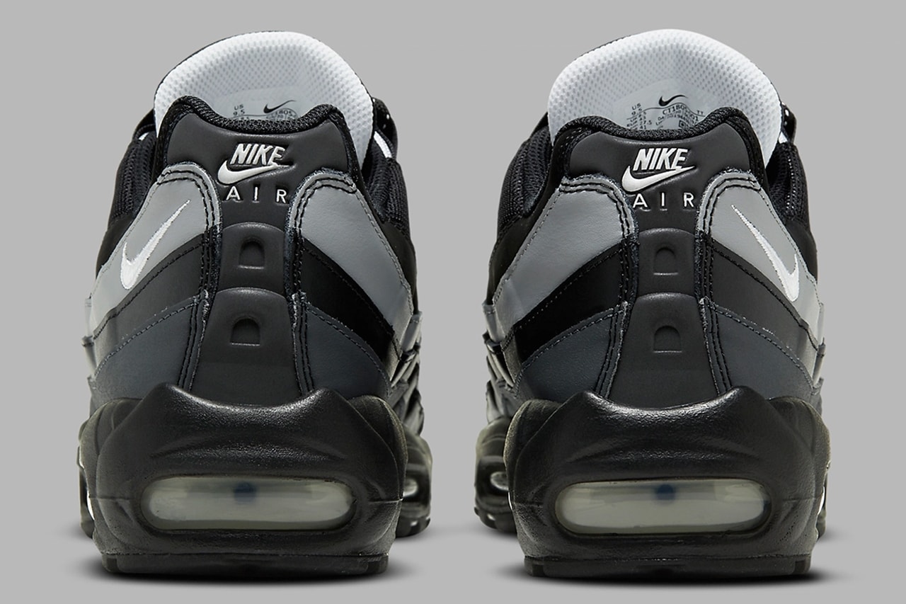 Nike Air Max 95 Essential 推出全新「黑白灰」極簡配色