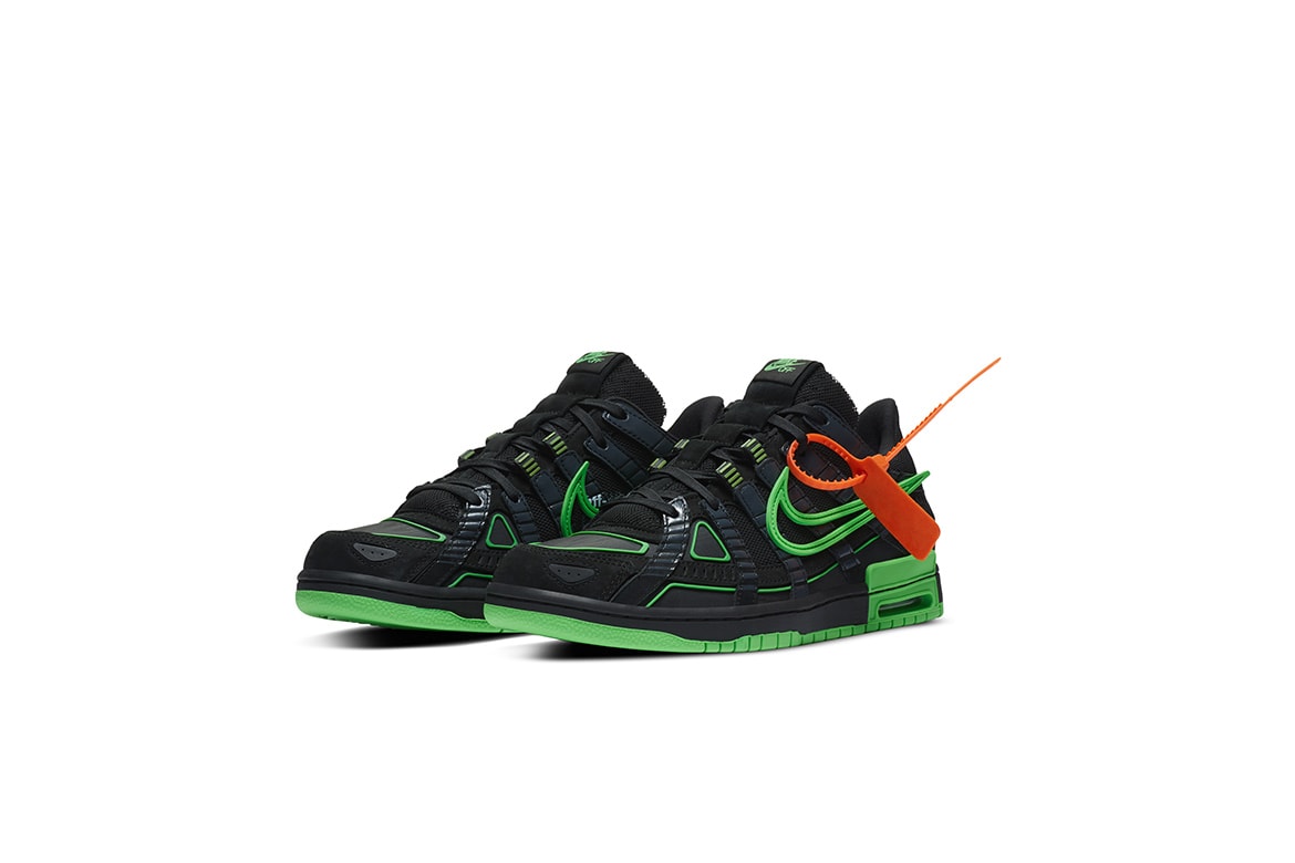 Off-White™ x Nike Air Rubber Dunk 聯乘系列鞋款正式發佈