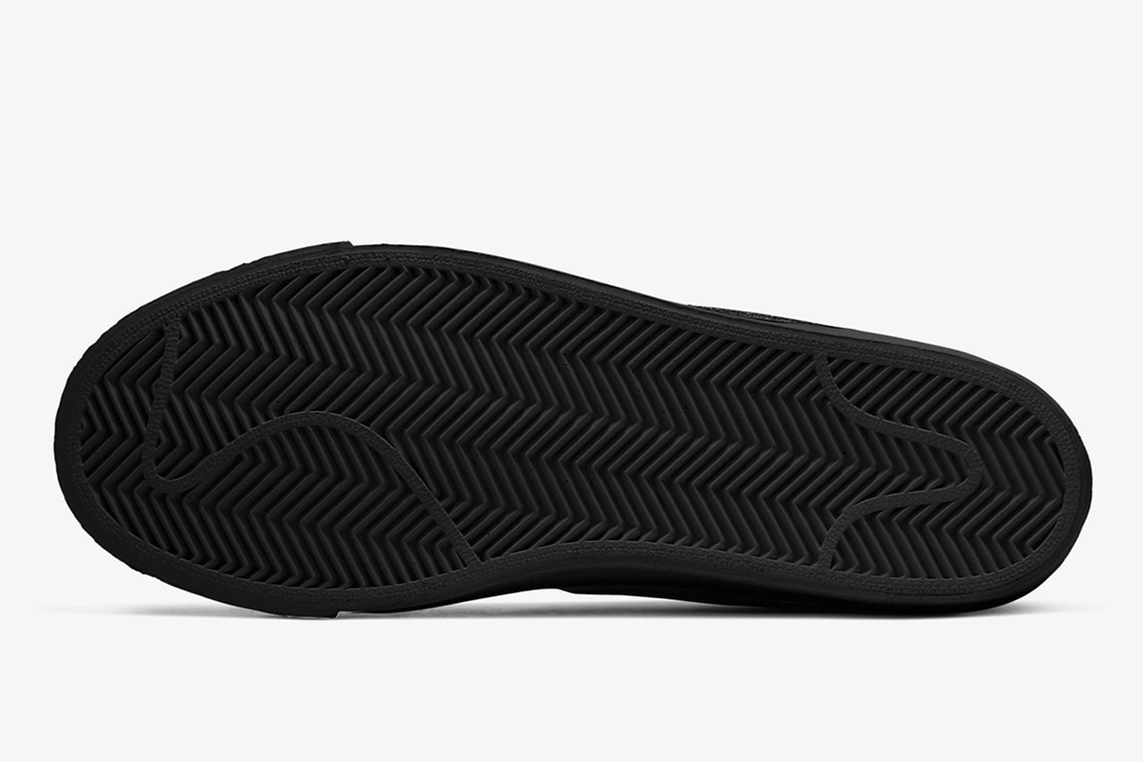 Nike SB Blazer Mid 最新黑白對比配色「Black Suede」正式登場