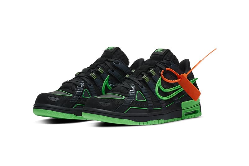 Off-White™ x Nike Air Rubber Dunk 最新聯名「Green Strike」發售情報正式公開