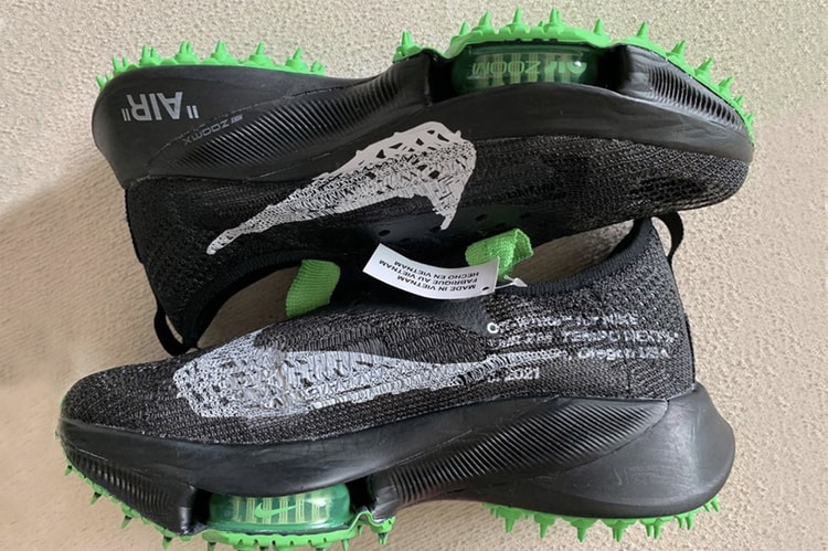 Off-White™ x Nike Air Zoom Tempo Next% FK 全新聯名鞋款首次曝光