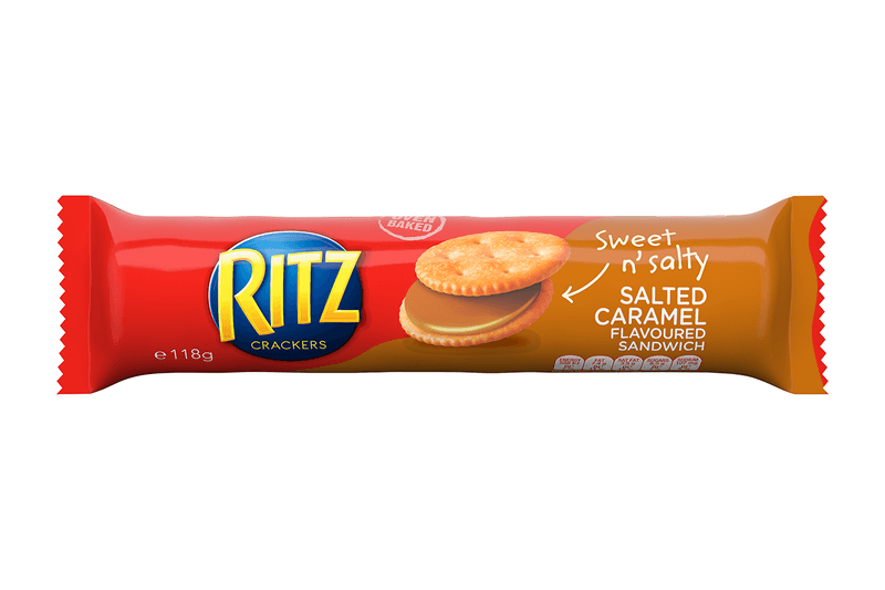 人氣餅乾 OREO 與 Ritz 推出期間限定「海鹽焦糖」別注口味