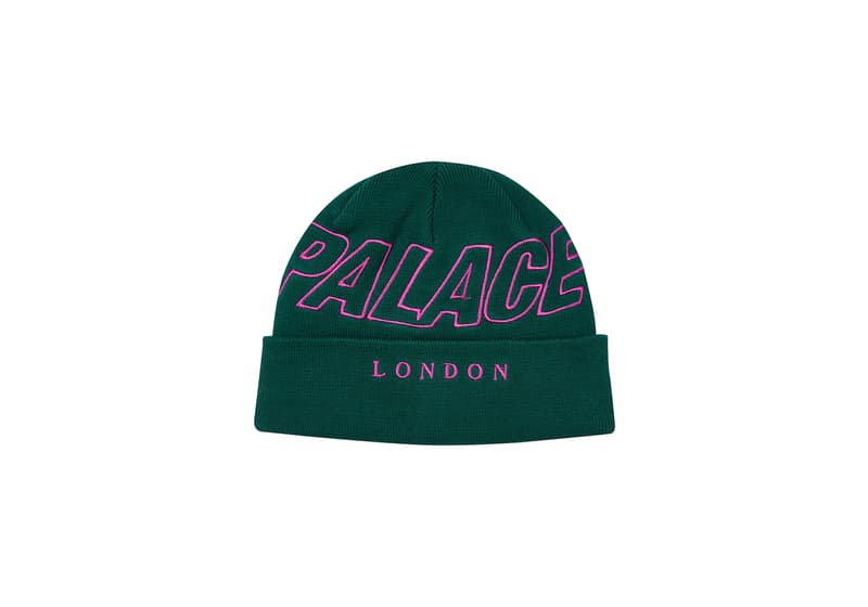 Palace Skateboards 2020 冬季系列配件與頭飾單品一覽