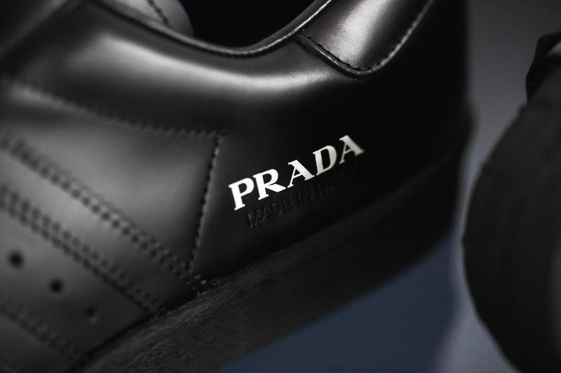 一覽 PRADA for adidas Superstar 聯乘鞋款細節