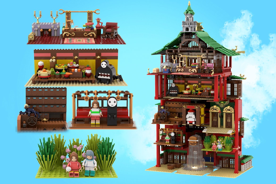 LEGO IDEAS 實體化《神隱少女》經典「油屋」場景
