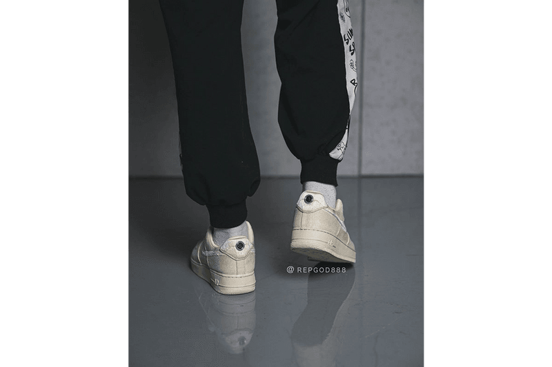 率先上腳 Stüssy x Nike Air Force 1 全新聯名配色「Fossil Stone」