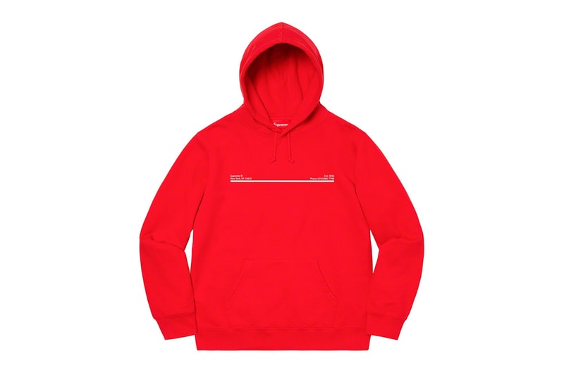 Supreme 2020 秋冬系列第 5 週入手指南
