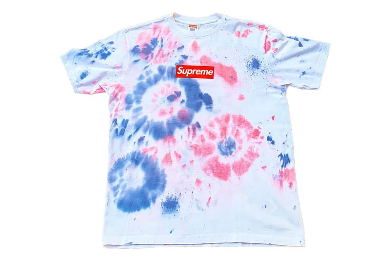 獨一無二紮染 Supreme Box Logo Tee 以 $52,000 美元高價售出