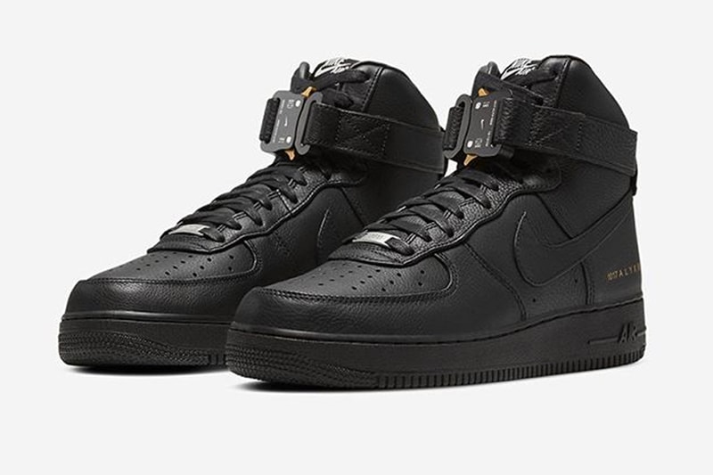 1017 ALYX 9SM x Nike Air Force 1 High 全新聯名鞋款官方圖輯登場
