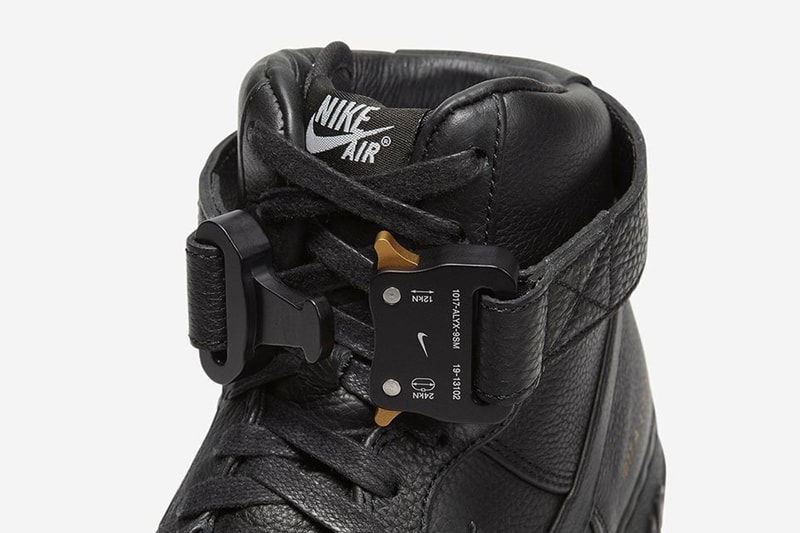 1017 ALYX 9SM x Nike Air Force 1 High 全新聯名鞋款官方圖輯登場