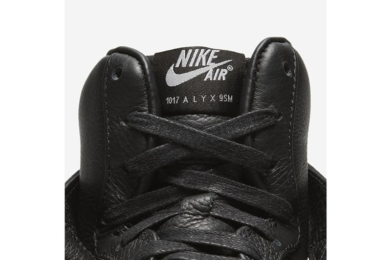 1017 ALYX 9SM x Nike Air Force 1 High 全新聯名鞋款官方圖輯登場