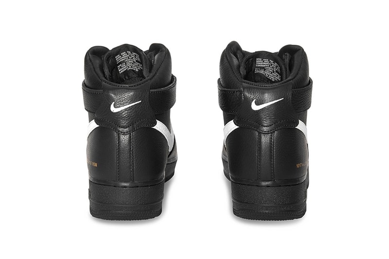 1017 ALYX 9SM x Nike Air Force 1 發售情報正式公開