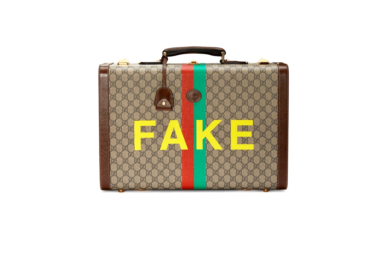 Gucci 別開生面的「Fake Not」系列