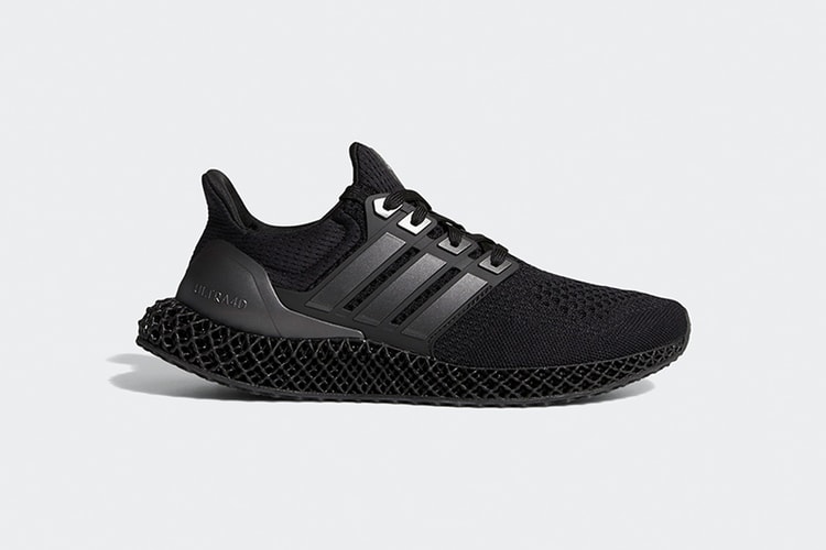 adidas 混種跑鞋 Ultra4D 全新配色「Triple Black」港台發售消息