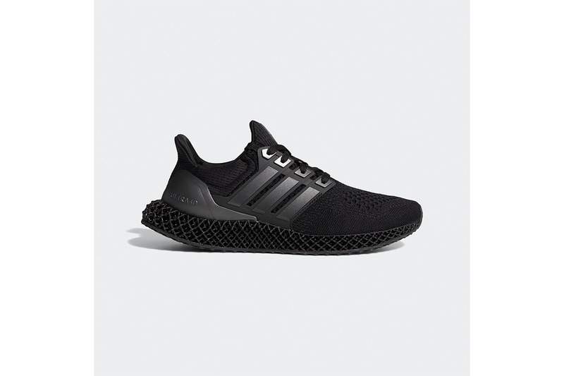 adidas 混種跑鞋 Ultra 4D 全新配色「Triple Black」港台發售消息