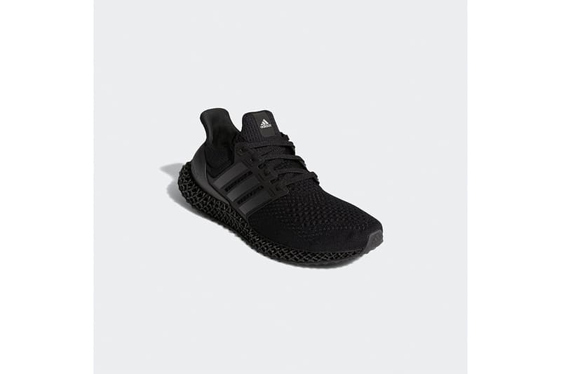 adidas 混種跑鞋 Ultra 4D 全新配色「Triple Black」港台發售消息