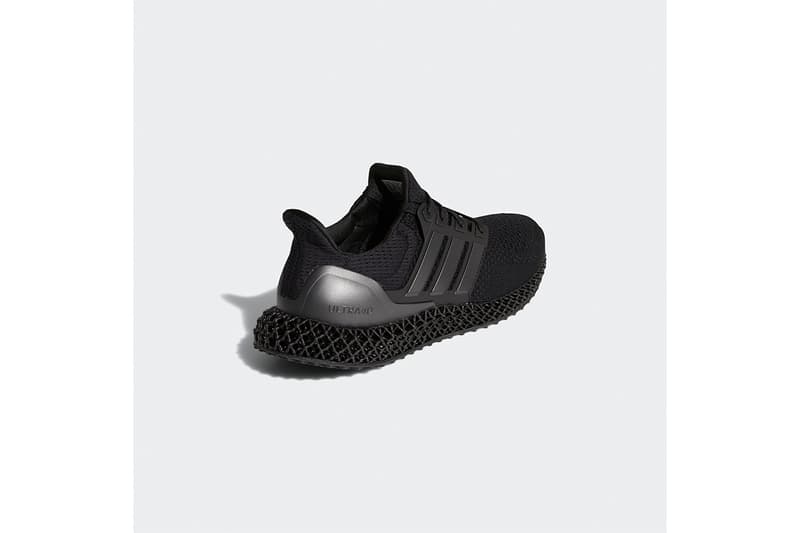 adidas 混種跑鞋 Ultra 4D 全新配色「Triple Black」港台發售消息