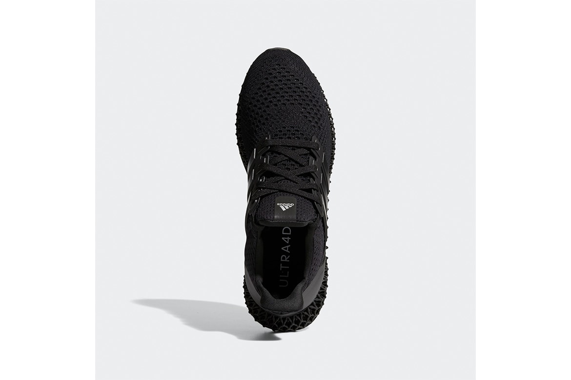 adidas 混種跑鞋 Ultra 4D 全新配色「Triple Black」港台發售消息