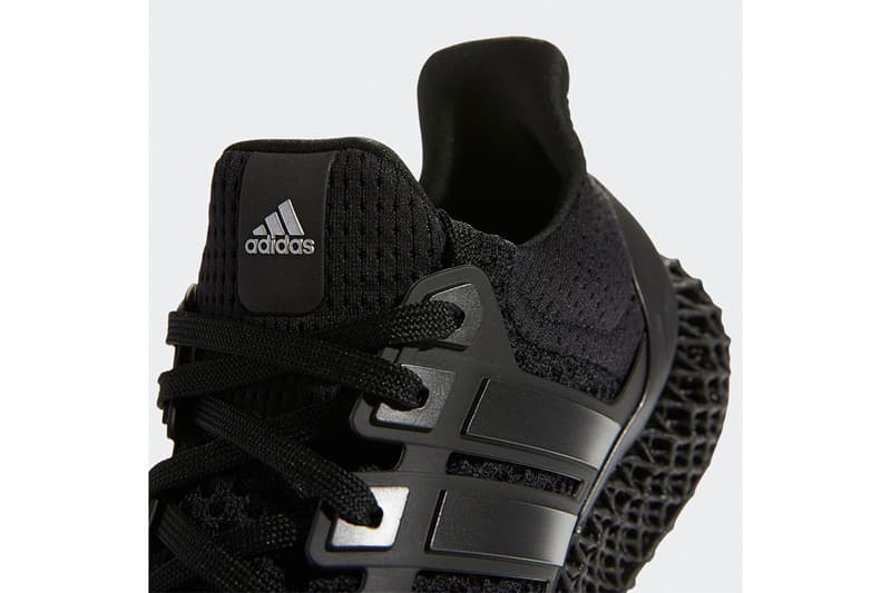 adidas 混種跑鞋 Ultra 4D 全新配色「Triple Black」港台發售消息