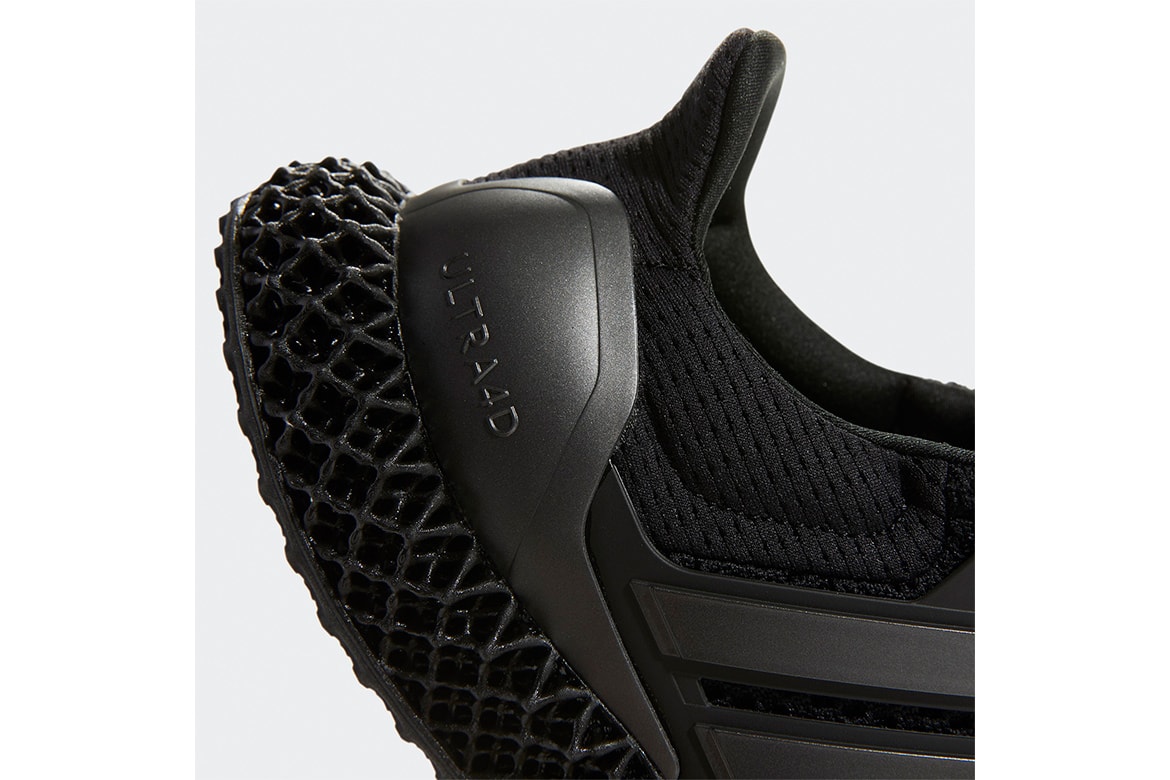 adidas 混種跑鞋 Ultra 4D 全新配色「Triple Black」港台發售消息