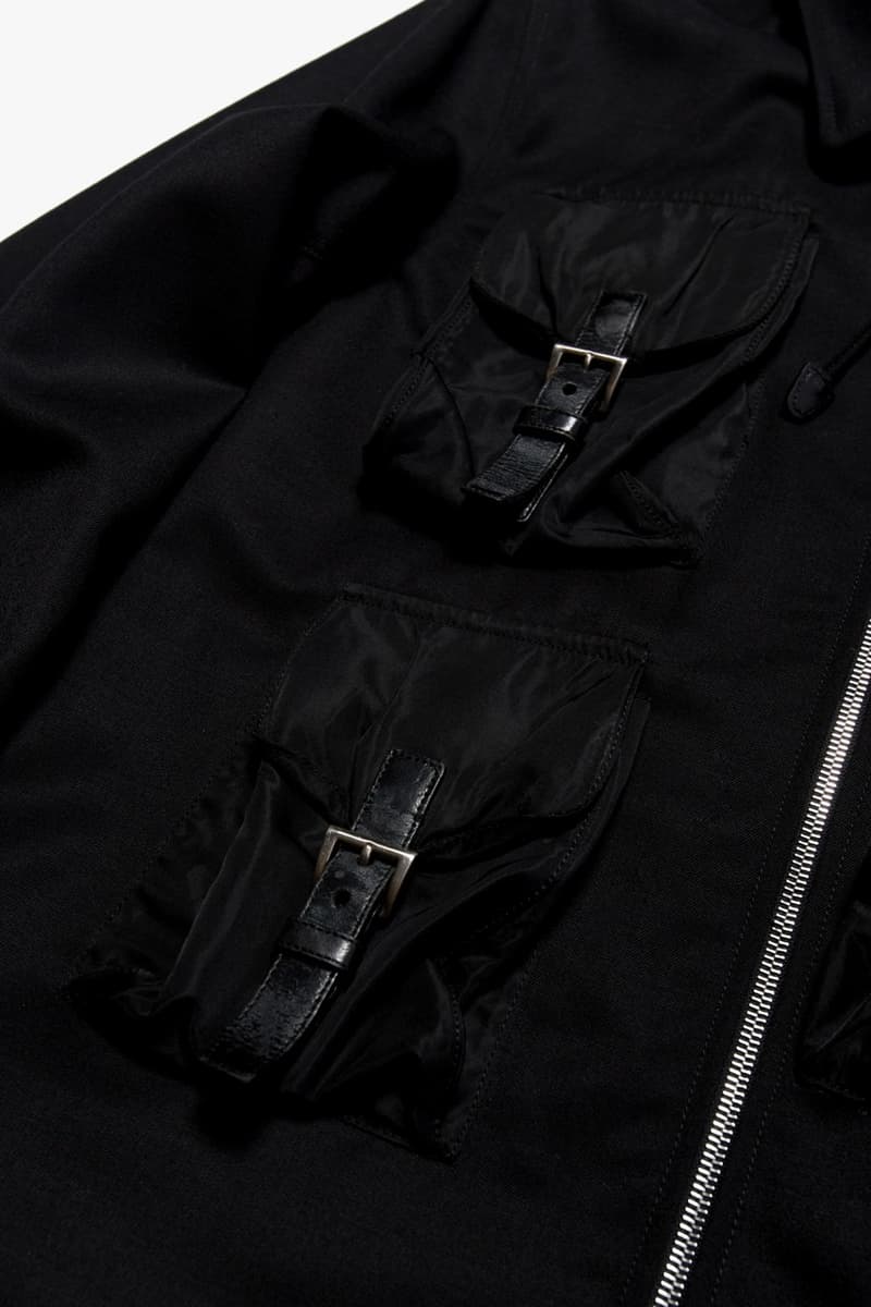 clothsurgeon 重塑 Prada 尼龍背包改造飛行夾克