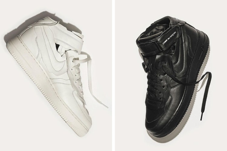 COMME des GARÇONS x Nike 全新聯乘 Air Force 1 Mid 系列正式發佈
