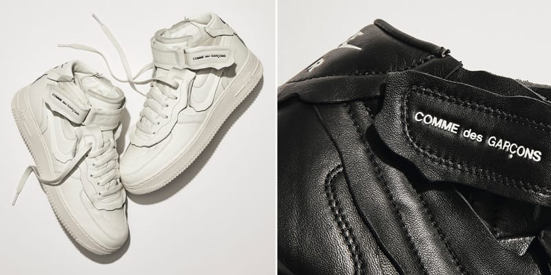 nike cdg air force mid